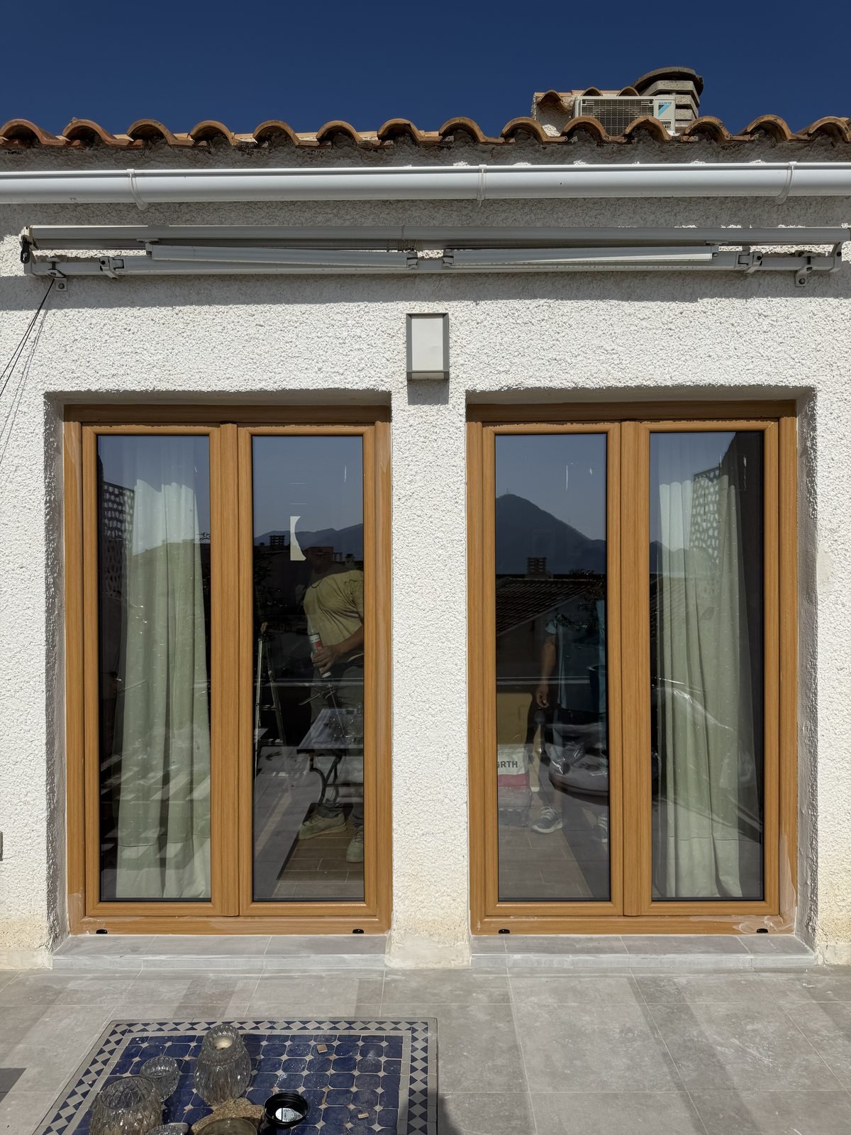 Ventanas de carpintería exterior instaladas